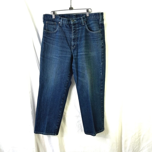 CHRISTOPHER J. CLASSIC BLUE JEANS BOOTCUT VINTAGE 100% COTTON MADE IN CANADA 38 - Picture 3 of 8